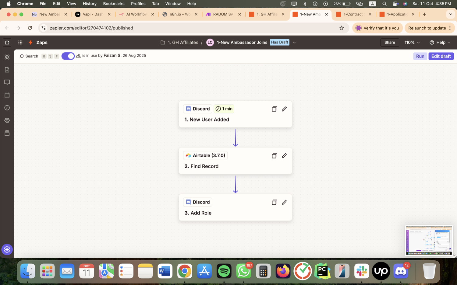 Crypto Affiliate & Subscription Ops - Airtable, Make, Zapier screenshot 19